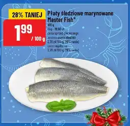 Polomarket Płaty śledziowe marynowane Master Fish oferta
