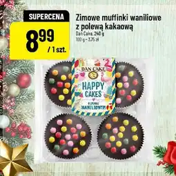 Polomarket Zimowe muffinki waniliowe z polewą kakaową Dan Cake oferta