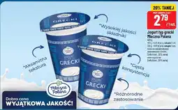 Polomarket Jogurt typ grecki Mleczna Polana oferta