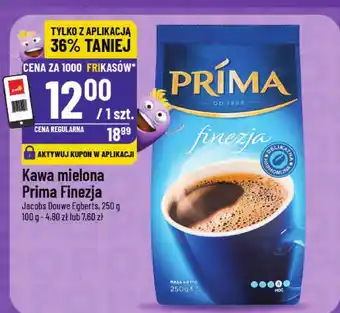 Kawa mielona Prima Finezja Jacobs Douwe Egberts