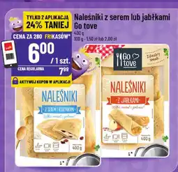 Polomarket Naleśniki z serem lub jabłkami Go Love oferta