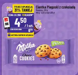 Polomarket Ciastka Pieguski z czekoladą Mondelez Milka oferta