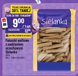 Polomarket Paluszki waflowe z nadzieniem orzechowym Sielanka oferta