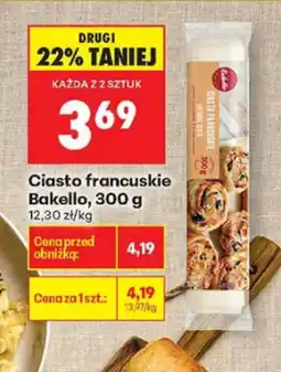 Biedronka Ciasto francuskie 300g Bakello oferta