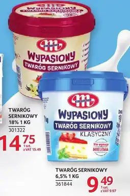 Selgros Twaróg sernikowy 6,5% 1 kg Mlekovita oferta