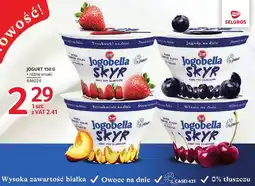 Selgros Jogurt Jogobella Skyr 150g wiśnia oferta