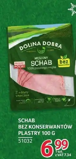 Selgros Schab bez konserwantów plastry Dolina Dobra 100g oferta