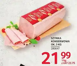 Selgros Szynka konserwowa Pekpol ok. 3kg oferta
