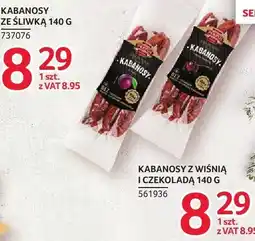 Selgros Kabanosy z wiśnią i czekoladą Pekpol 140g oferta