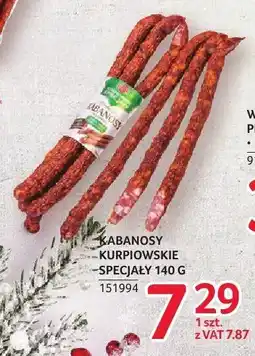 Selgros Kabanosy kurpiowskie specjały Pekpol 140g oferta