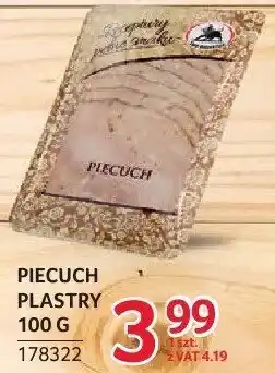 Selgros Piecuch plastry ZMB Białystok 100g oferta