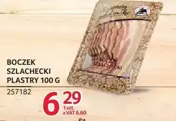 Selgros Boczek szlachecki plastry ZMB Białystok 100g oferta