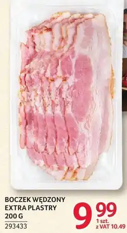 Selgros Boczek wędzony extra plastry Łuków 200g oferta