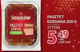 Selgros Pasztet dzidunia 200 g Sokołów oferta
