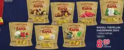 Selgros Ravioli, Tortellini nadziewane 250 g różne rodzaje Rana oferta