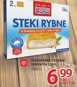 Selgros Steki rybne z sosem serowym Abramczyk oferta