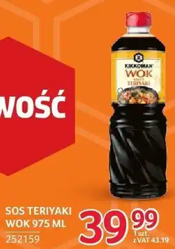 Selgros Sos teriyaki wok Kikkoman 975ml oferta