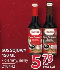Selgros Sos sojowy TaoTao 150 ml ciemny, jasny oferta