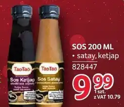 Selgros Sos TaoTao 200 ml satay, ketjap oferta