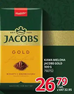 Selgros Kawa mielona Jacobs Gold 500 g oferta