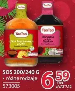 Selgros Sos TaoTao 200/240 g różne rodzaje oferta