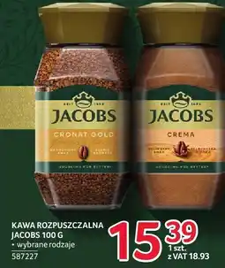 Selgros Kawa rozpuszczalna Jacobs 100 g wybrane rodzaje oferta