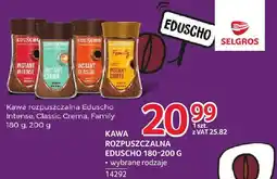 Selgros Kawa rozpuszczalna Eduscho 180-200 g wybrane rodzaje oferta