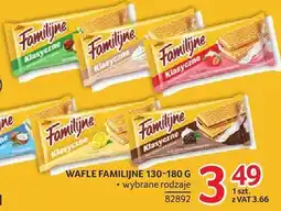 Selgros Wafle Familijne 130-180 g wybrane rodzaje oferta