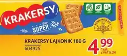 Selgros Krakersy Lajkonik 180g oferta