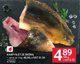 Selgros Karp filet ze skórą Selgros oferta