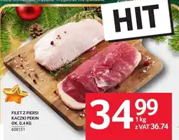 Selgros Filet z piersi kaczki pekin ok. 0.4 kg Selgros oferta