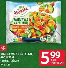 Selgros Warzywa na patelnie Hortex 480/450 g różne rodzaje oferta