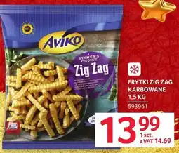 Selgros Frytki zig zag karbiowane Aviko 1.5kg oferta