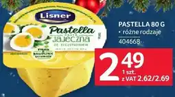 Selgros Pasta jajeczna Pastella Lisner 80g oferta