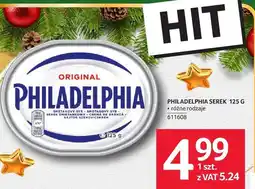 Selgros Serek Philadelphia 125g różne rodzaje oferta