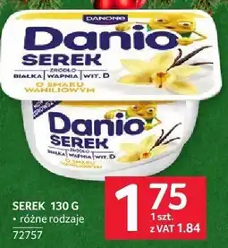 Selgros Serek Danio 130g różne rodzaje oferta