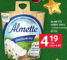 Selgros Serek Almette 150g różne rodzaje oferta