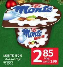 Selgros Monte 150g różne rodzaje oferta