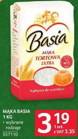 Selgros Mąka Basia Tortowa Extra 1kg oferta
