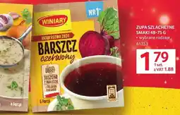Selgros Zupa szlachetne smaki Winiary Barszcz 48-75g oferta