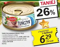 Selgros Tuńczyk kawałki Graal 170g oferta