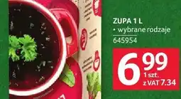 Selgros Zupa wybrane rodzaje Selgros oferta