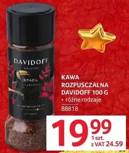 Selgros Kawa rozpuszczalna Davidoff 100g oferta
