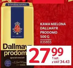 Selgros Kawa mielona Dallmayr Prodomo 500g oferta
