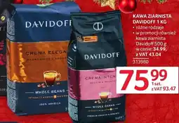 Selgros Kawa ziarnista Davidoff 1kg oferta
