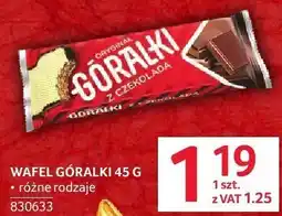 Selgros Wafel Góralki 45g oferta