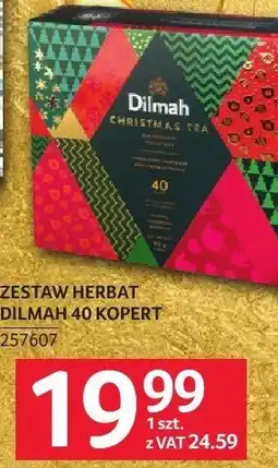 Selgros Zestaw herbat DILMAH 40 kopert oferta