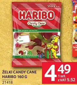 Selgros Żelki Candy Cane HARIBO 160 g oferta