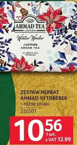 Selgros Zestaw herbat AHMAD 10 torebek różne smaki AHMAD TEA oferta