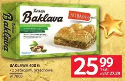 Selgros Baklawa 400 g z pistacjami, orzechowa Baklava oferta